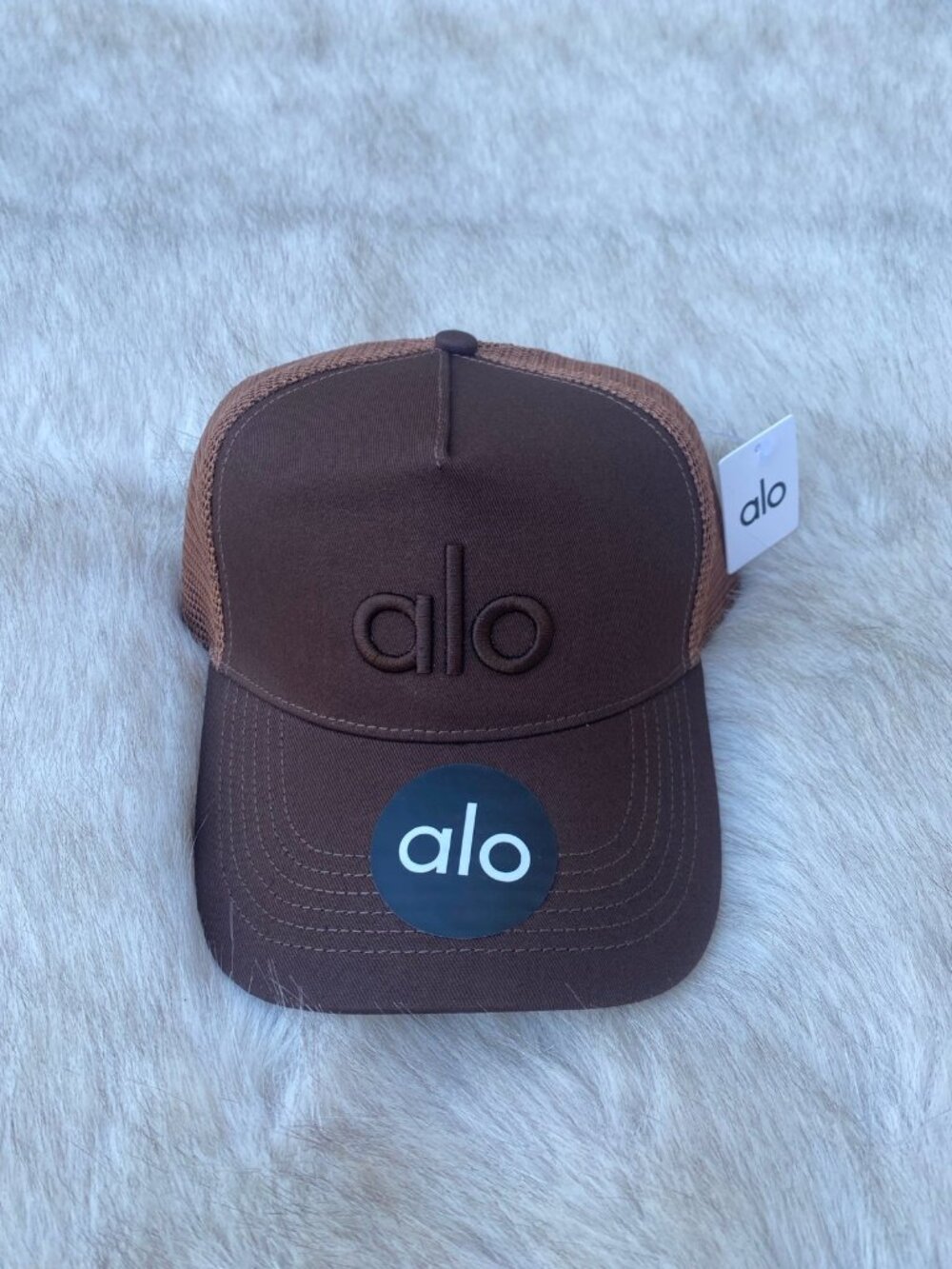 Alo Brown Cap Hat